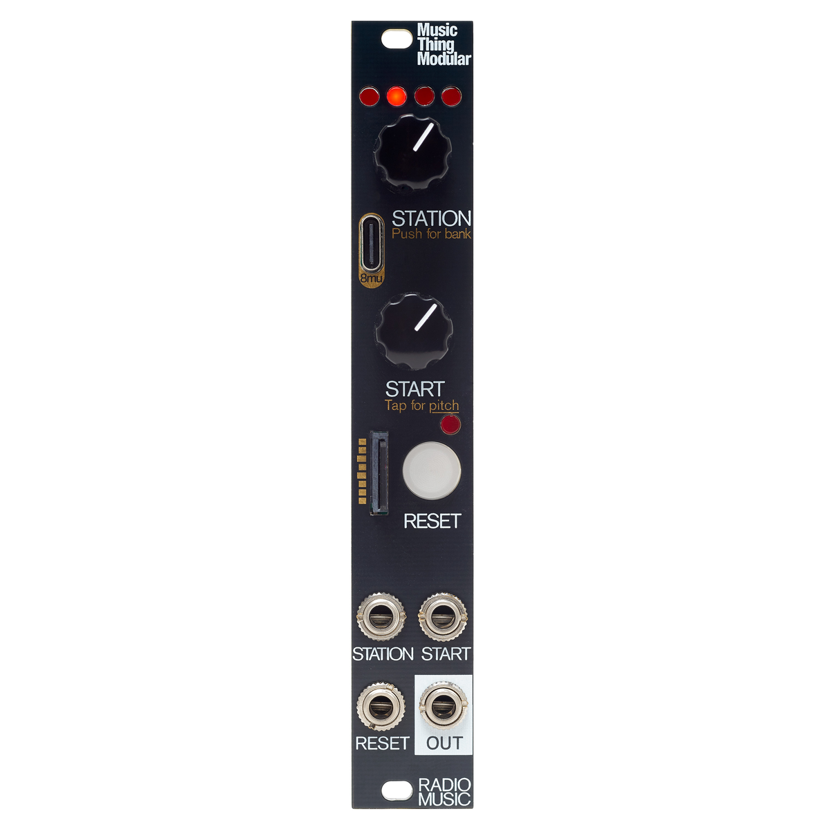 Radio Music front panel